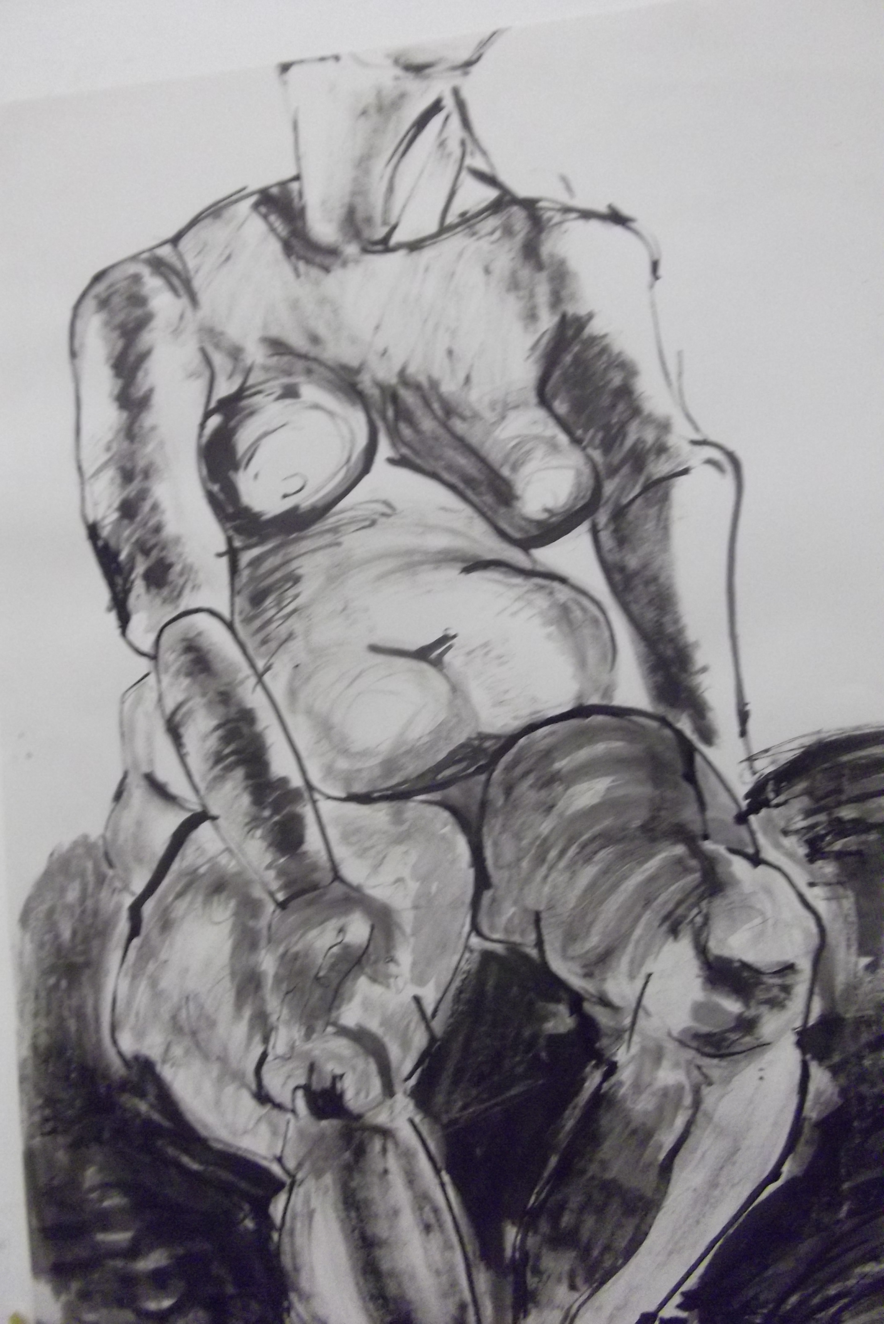 2864x4288 International Day For The Elimination Of Violence Against Women - Violence Sketch