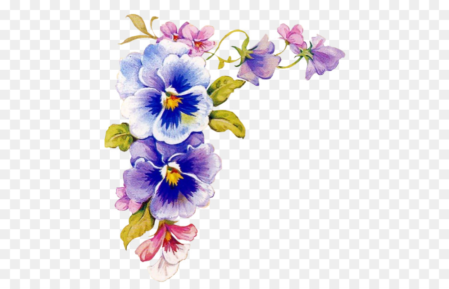 900x580 Flower Euclidean Vector Blue - Violet Flower Sketch