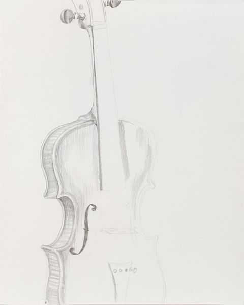 480x600 Violin Pencil Sketch Art Sketches, Drawings And - Violin Pencil Sketch