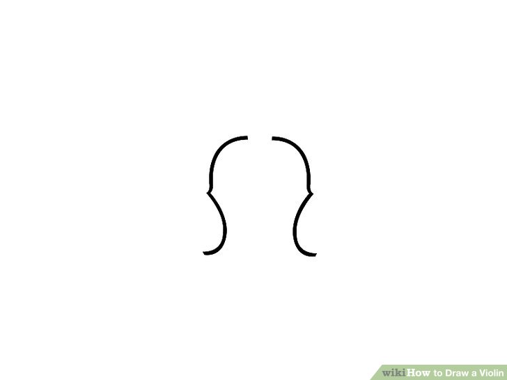 728x546 How To Draw A Violin 15 Steps (With Pictures) - Violin Sketch