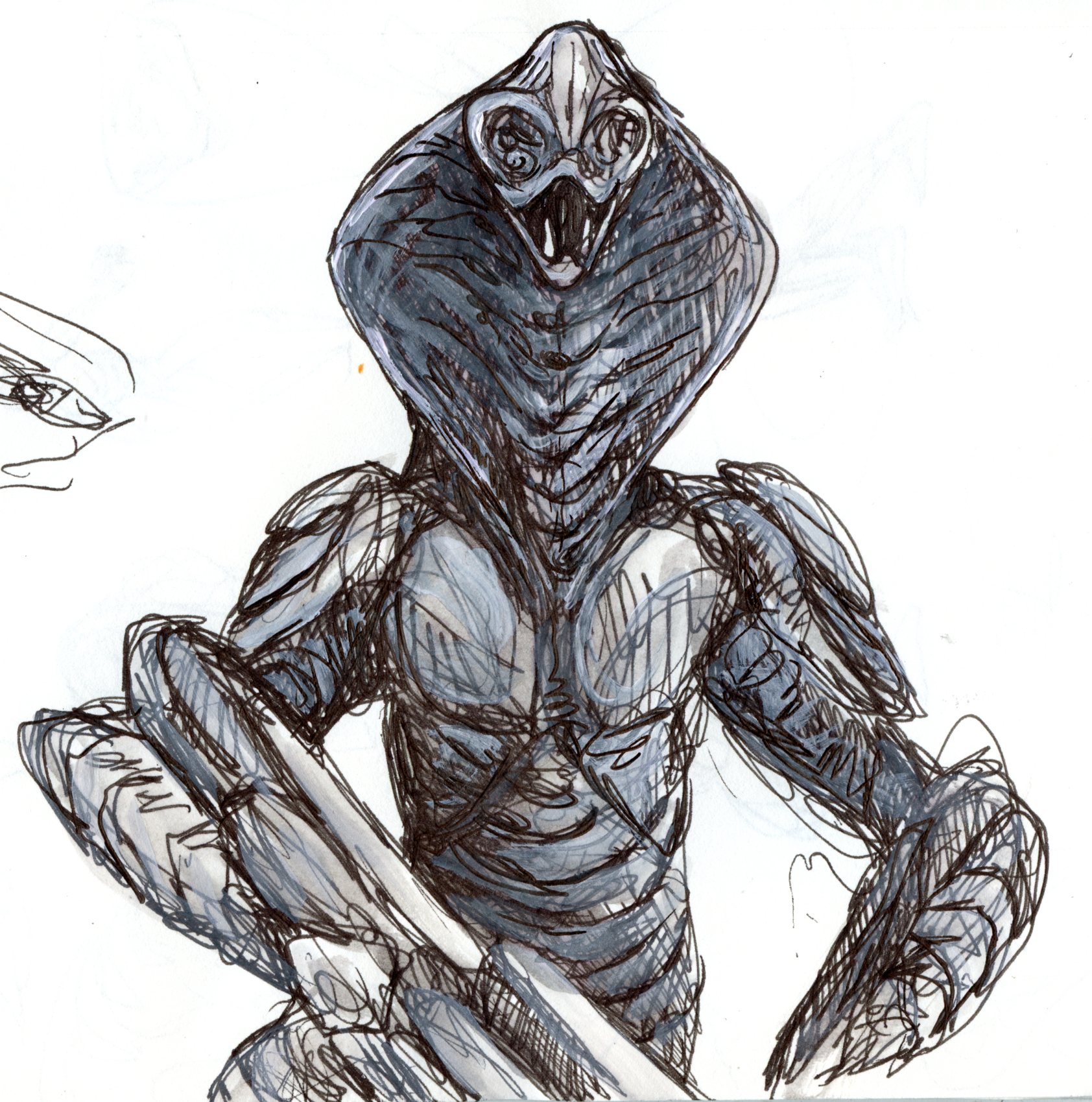 1684x1699 Viper Sketch Xcom - Viper Sketch