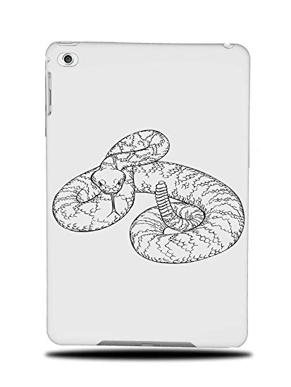413x550 Snake Sketch 1 Hard Back Case Cover For Apple Ipad - Viper Snake Sketch