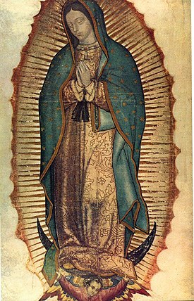 275x428 Our Lady Of Guadalupe - Virgen De Guadalupe Sketch