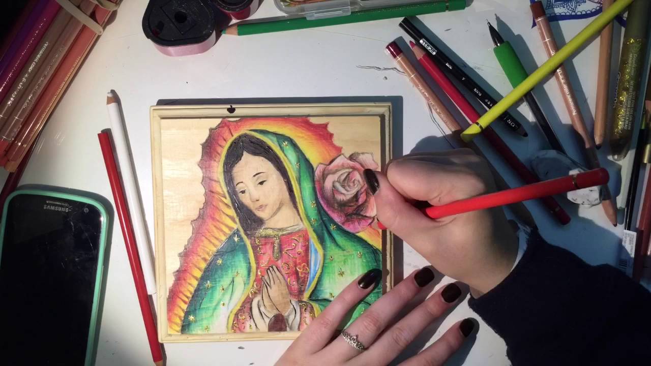 1280x720 Virgen De Guadalupe Speed - Virgen De Guadalupe Sketch