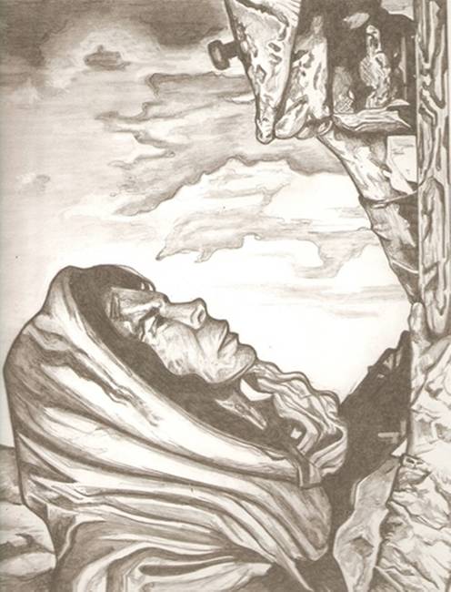 496x650 Stunning Virgin Mary Pencil Drawings And Illustrations For Sale - Virgin Mary Sketch