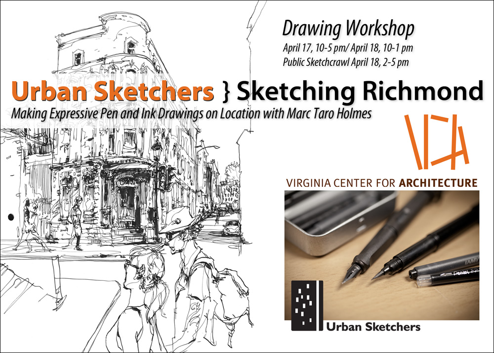 1000x714 Announcing! Sketching Workshop In Richmond Va, April 1718 - Virginia Sketch