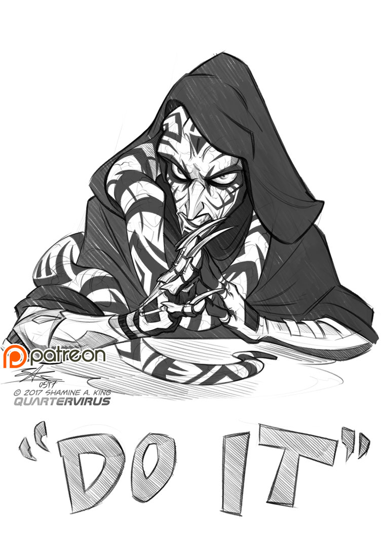 752x1063 Sketch Raffle - Virus Sketch