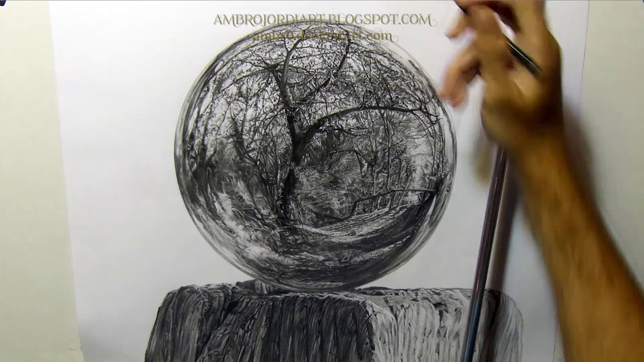 1280x720 Vision Pencil Drawing - Vision Sketch