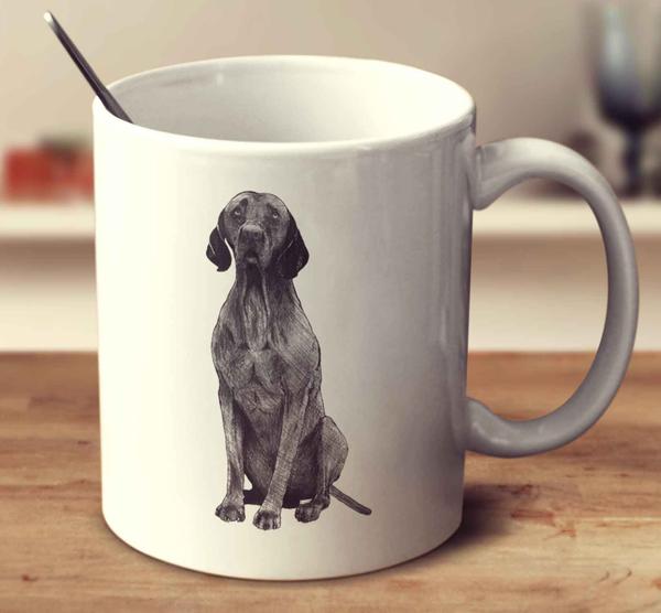 600x556 Vizsla Sketch Mug - Vizsla Sketch