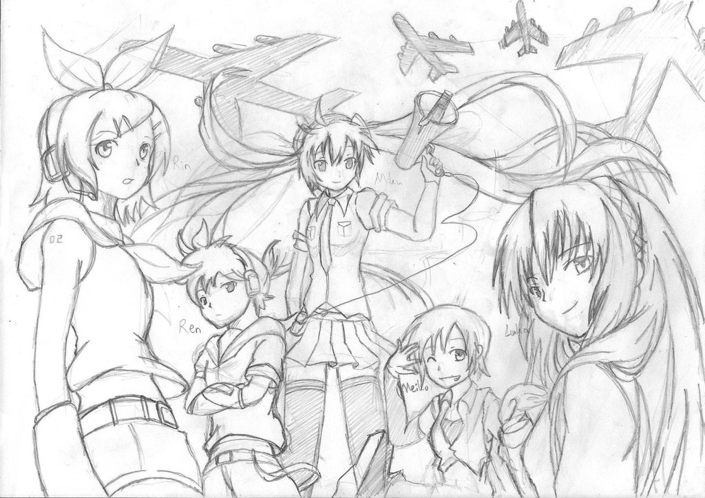 1024x723 Vocaloid - Vocaloid Sketch