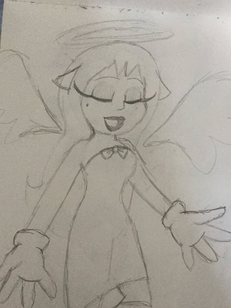 775x1030 Voice Of An Angel Sketch By Shinysmeargle - Voice Sketch