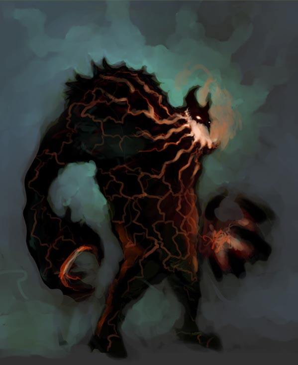 599x732 Volcano Sketch By Mickehill - Volcano Sketch