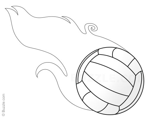 500x400 Over The Net! Easy Steps To Draw 3 Different Volleyballs - Volleyball Ball Sketch