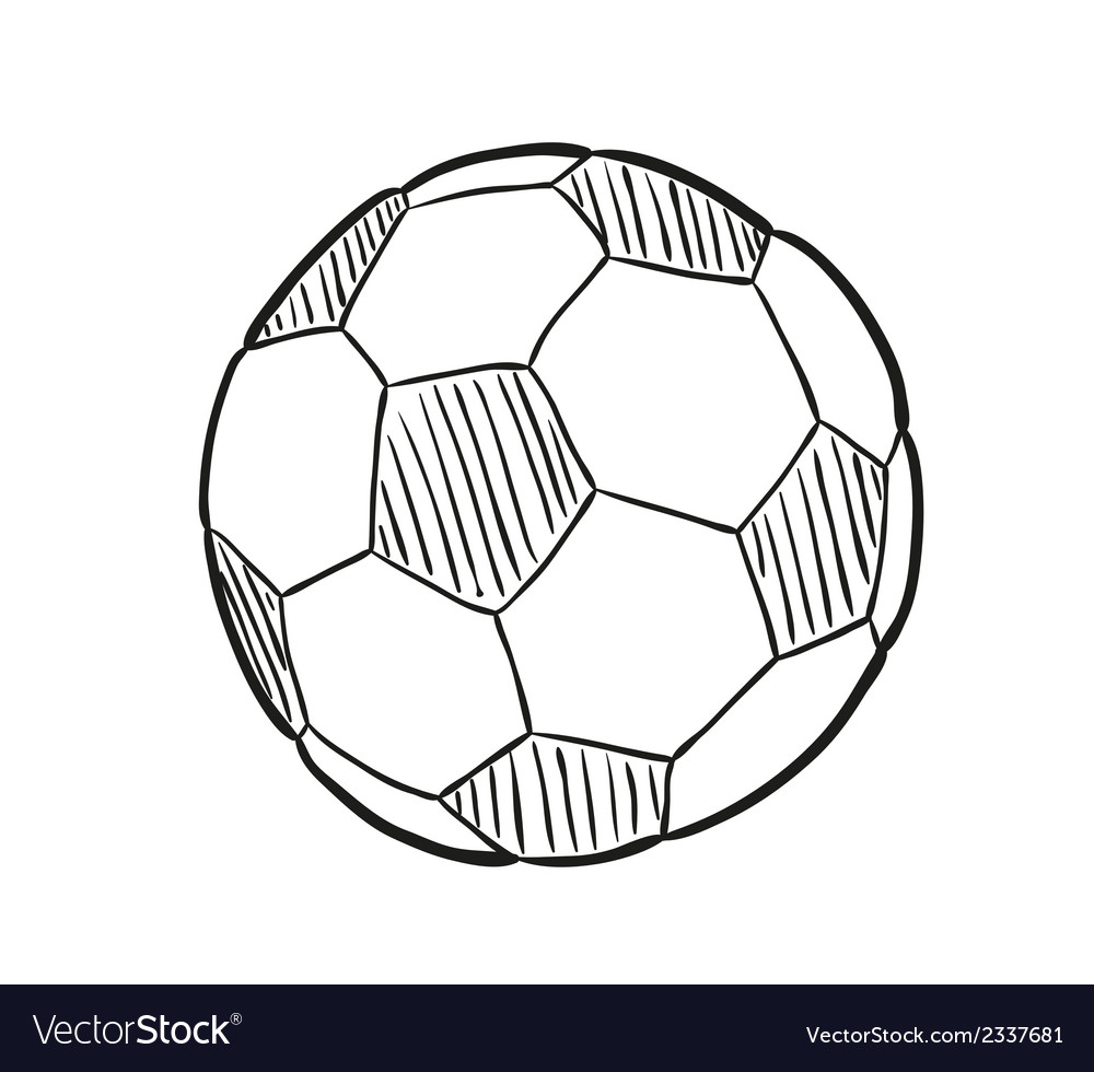 1000x980 Volleyball Ball Vector Sketch Icon Isolated On Background. Hand - Volleyball Ball Sketch