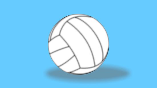 550x309 3 Ways To Draw A Volleyball - Volleyball Net Sketch