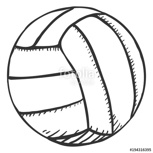 Volleyball Net Sketch at Explore collection of