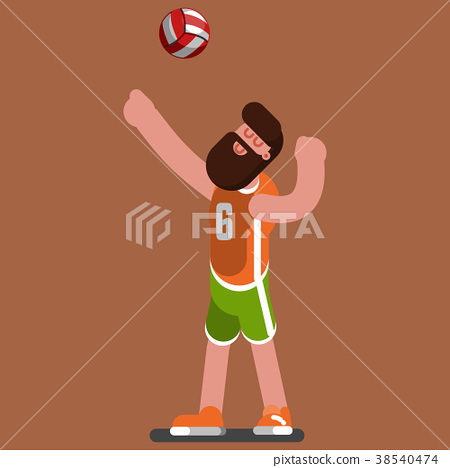 450x468 Volleyball Sketch Player - Volleyball Player Sketch