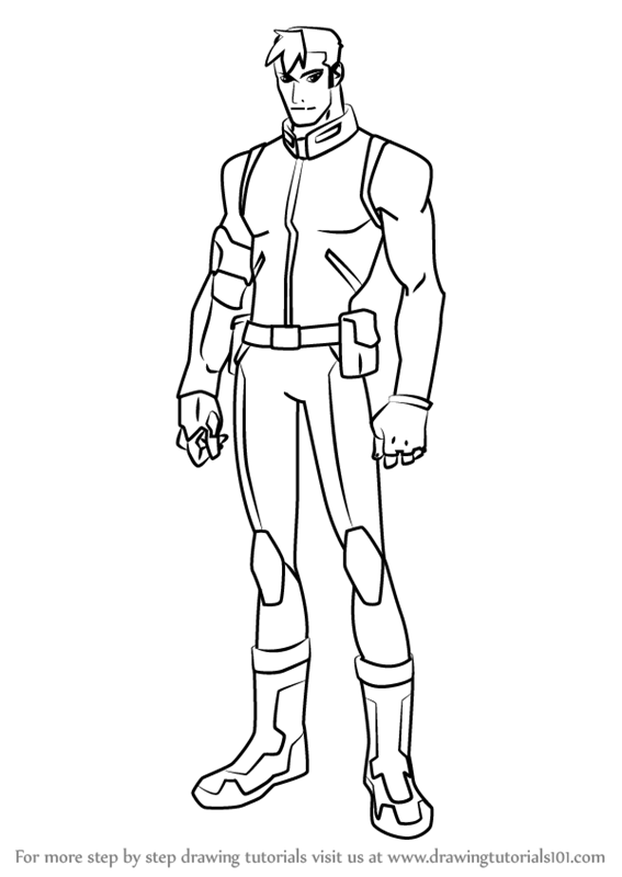 567x800 Learn How To Draw Shiro From Voltron - Voltron Sketch