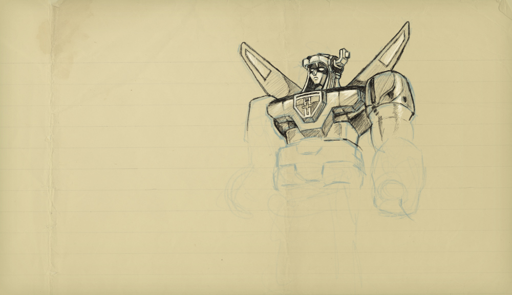 Voltron Sketch at PaintingValley.com | Explore collection of Voltron Sketch