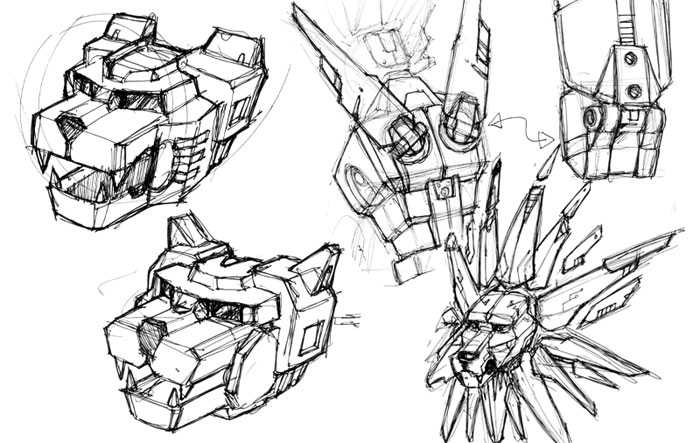 700x443 Sotw Voltron Concept Art - Voltron Sketch