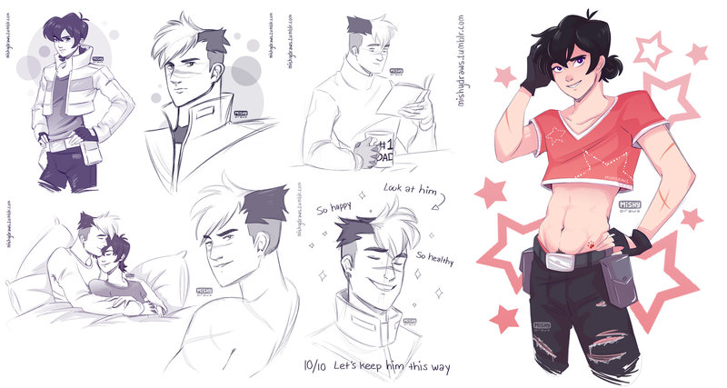 800x427 Voltron Sketch Dump By Michelleclancy - Voltron Sketch