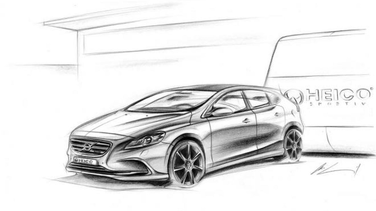 1280x720 Heico Sportiv Volvo V40 Design Sketch, 1000, 30.04.2012 Motor1 - Volvo Sketch