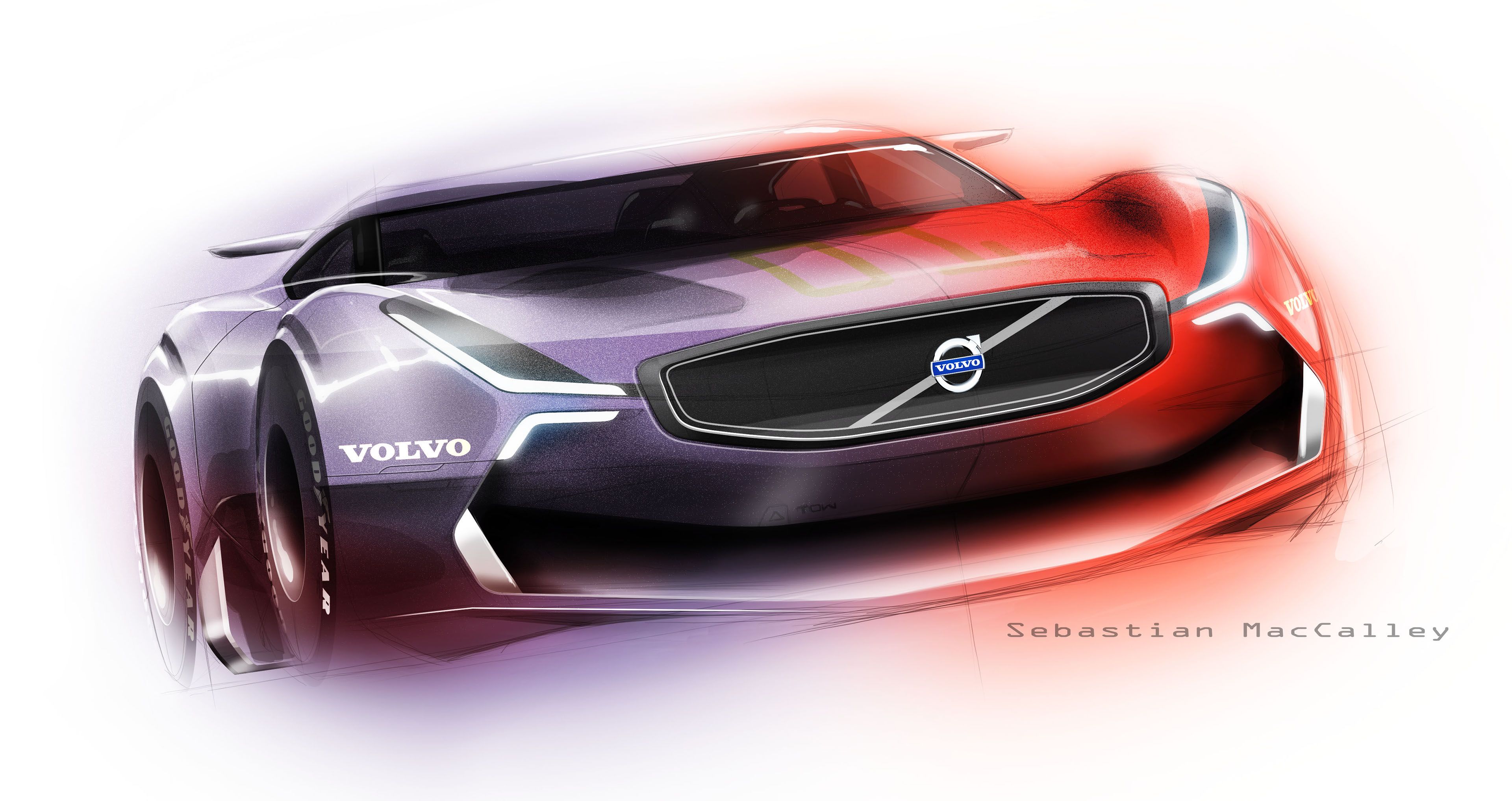 3840x2036 Volvo Sketch Car Sketch Volvo, Sketches And Car Sketch - Volvo Sketch