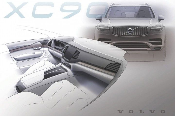 720x480 Volvo Xc 90 - Volvo Sketch