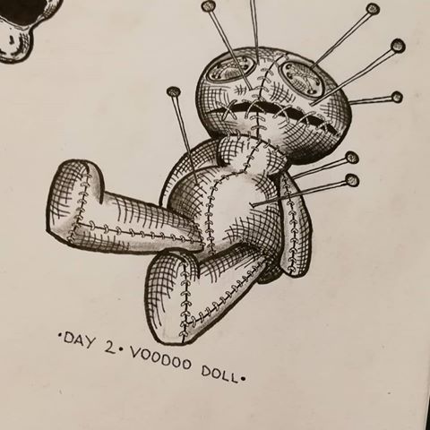 480x480 Images About - Voodoo Doll Sketch