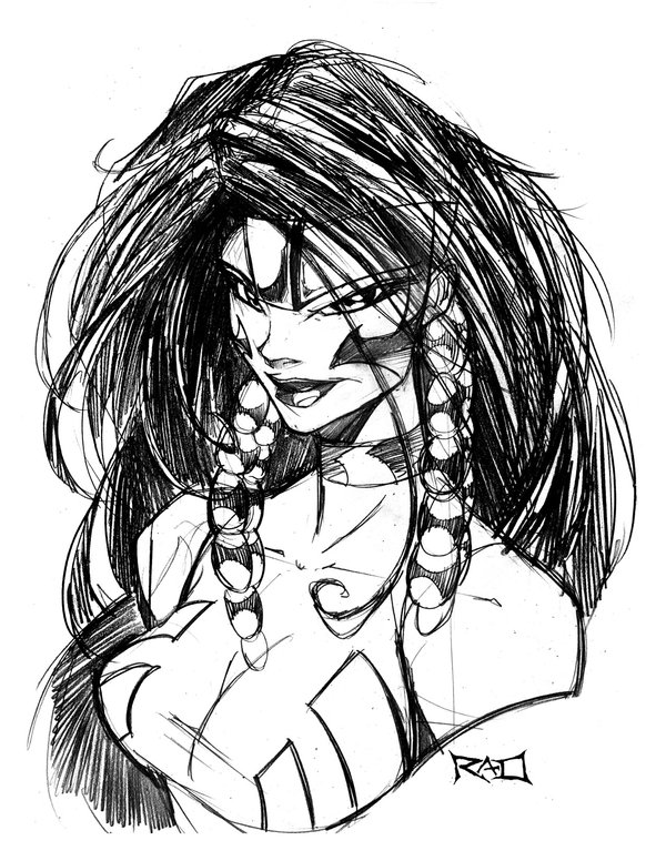 600x776 Morning Sketch - Voodoo Sketch