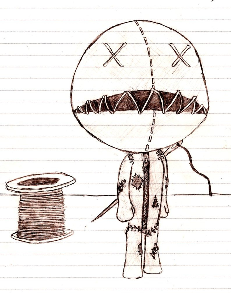 793x1008 Sketches Of Voodoo Dolls Voodoo Dolljmoney2495 - Voodoo Sketch