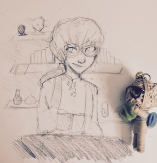 320x331 Voodoo Drawings On Paigeeworld. Pictures Of Voodoo - Voodoo Sketch