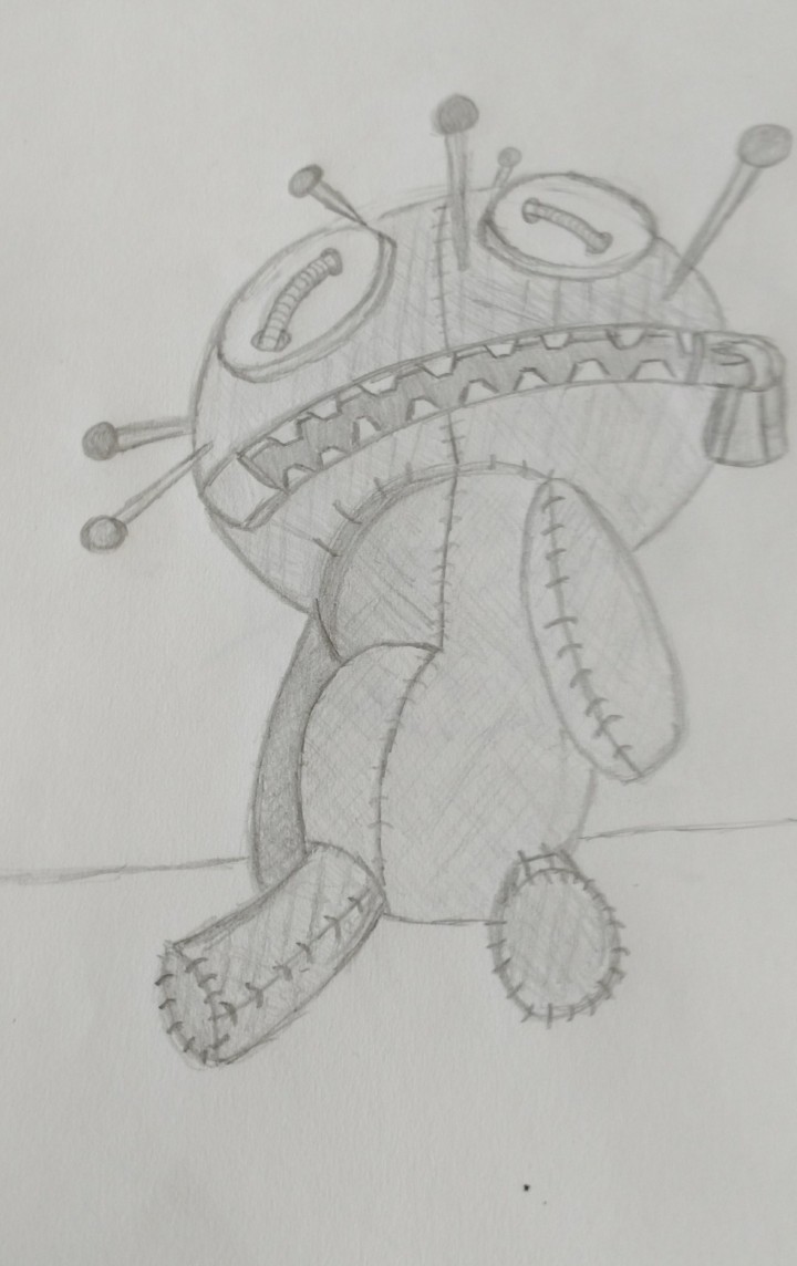 720x1144 Voodoo Pencil - Voodoo Sketch