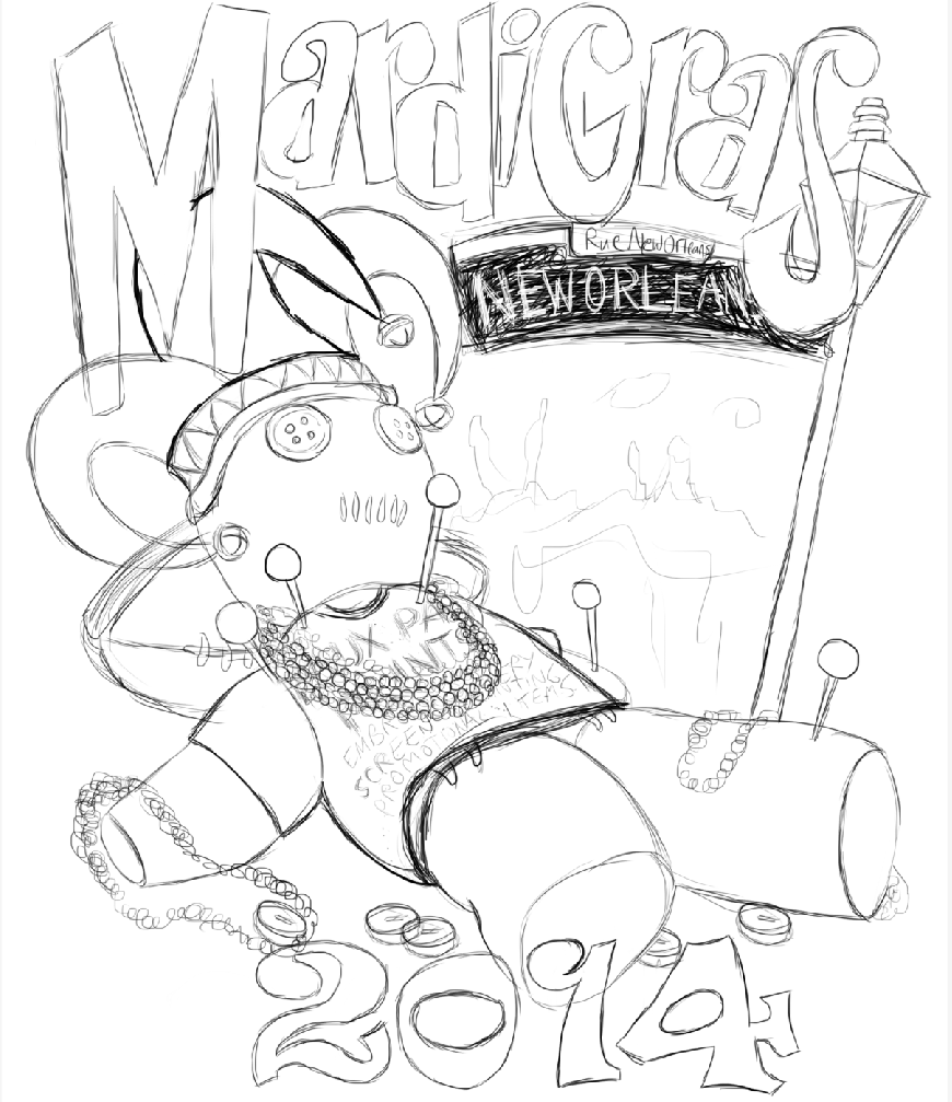 870x1007 Artbypeter Voodoo Doll Sketch - Voodoo Sketch