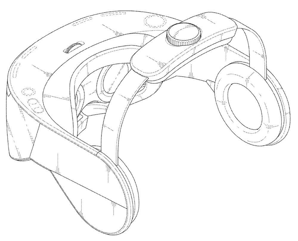 1000x808 New Published Patent Designs Show A Different Look To The Upcoming - Vr Sketch