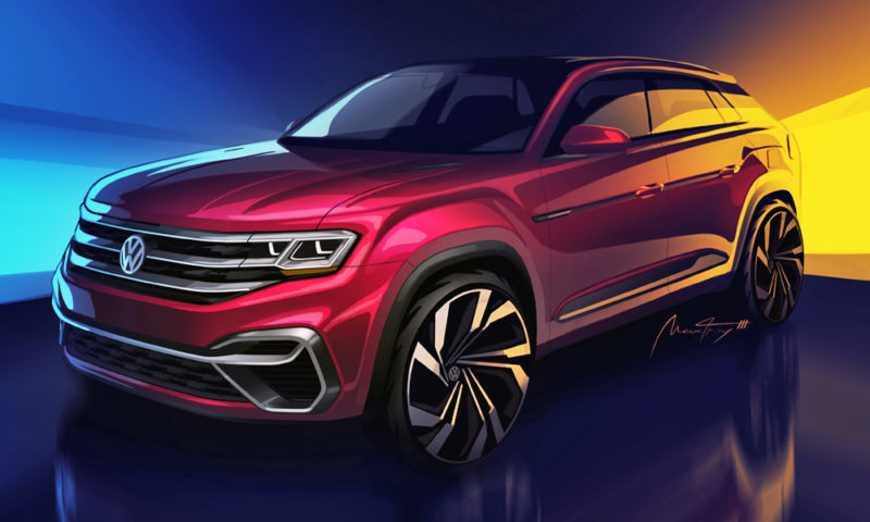 800x480 Volkswagen Drops Sketch Of New Five Seater - Vw Sketch