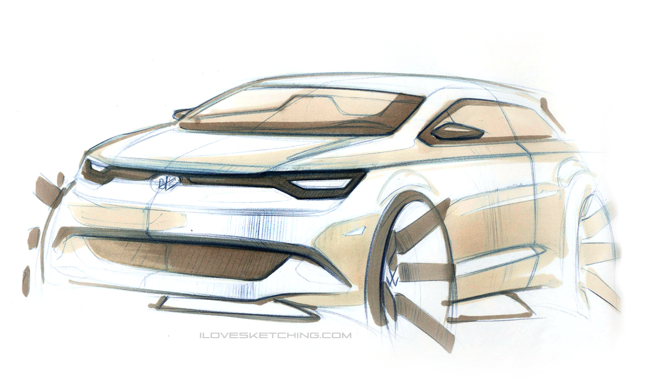1280x775 I Love Sketching - Vw Sketch