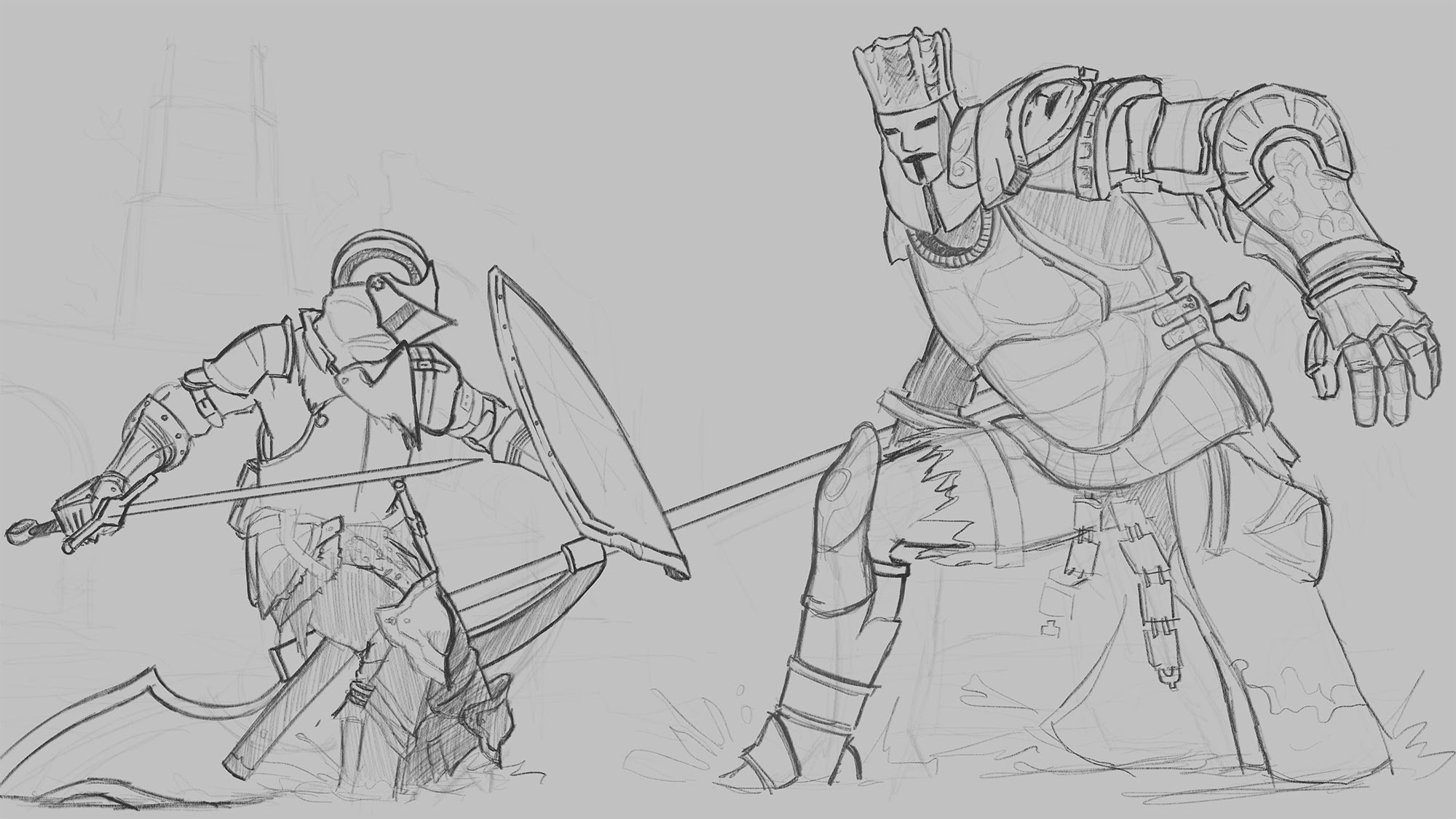 2000x1125 Dark Souls 3 Sketch W Apple Pencil - W Sketch