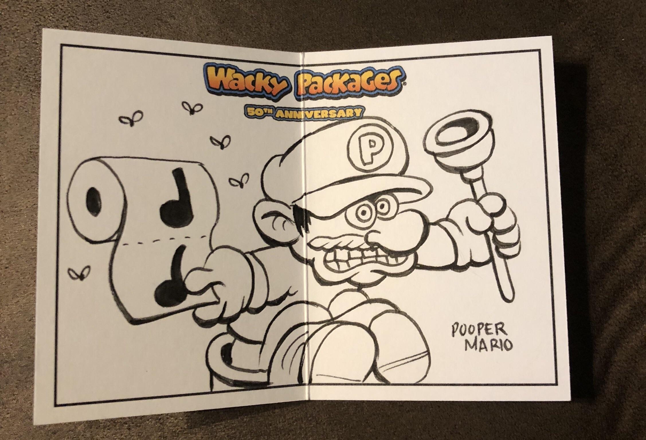 2254x1536 Check Out This Wacky Packages Sketch That I Got In A Trade Today - Wacky Sketch