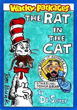 273x387 Tom Bunk Artwork Intro Garbage Pail Kids World - Wacky Sketch