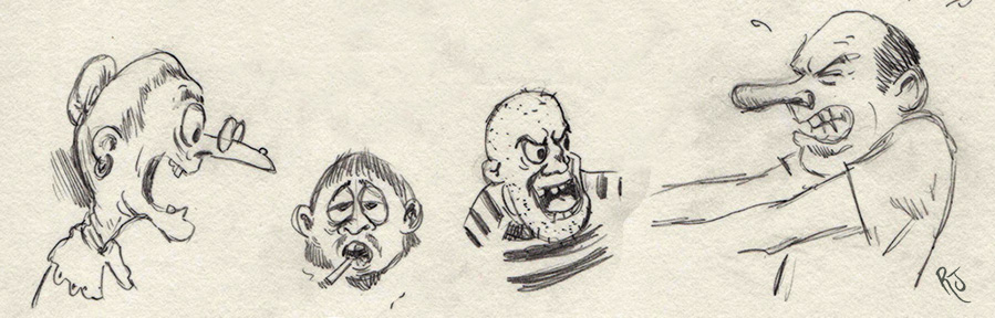 899x288 Topps Wacky Packages Sketches The Art Of Robert Jimenez - Wacky Sketch