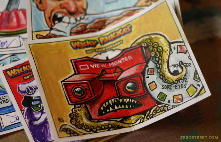 900x579 Wacky Packages 50th Anniversary Sketch Cards! The Art Of Robert - Wacky Sketch