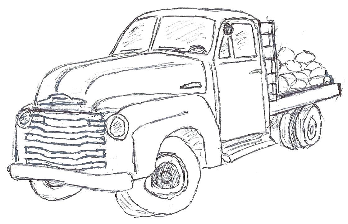 1120x720 Wagon Sketch - Wagon Sketch