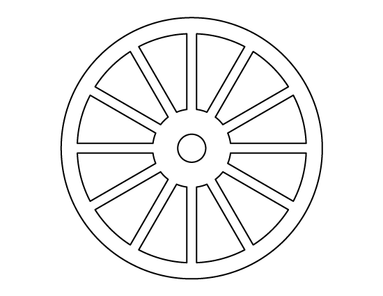 Wagon Wheel Drawing Computer Icons  Clipart Wagon Wheel  Free Transparent  PNG Clipart Images Download
