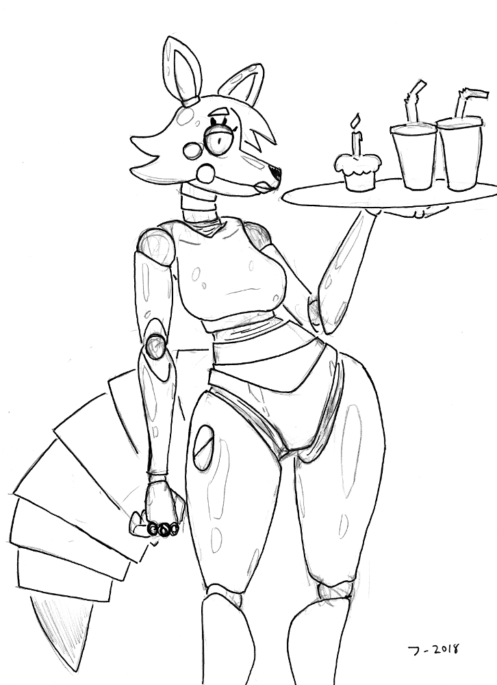 726x1000 Ac 2018 Sketch - Waitress Sketch