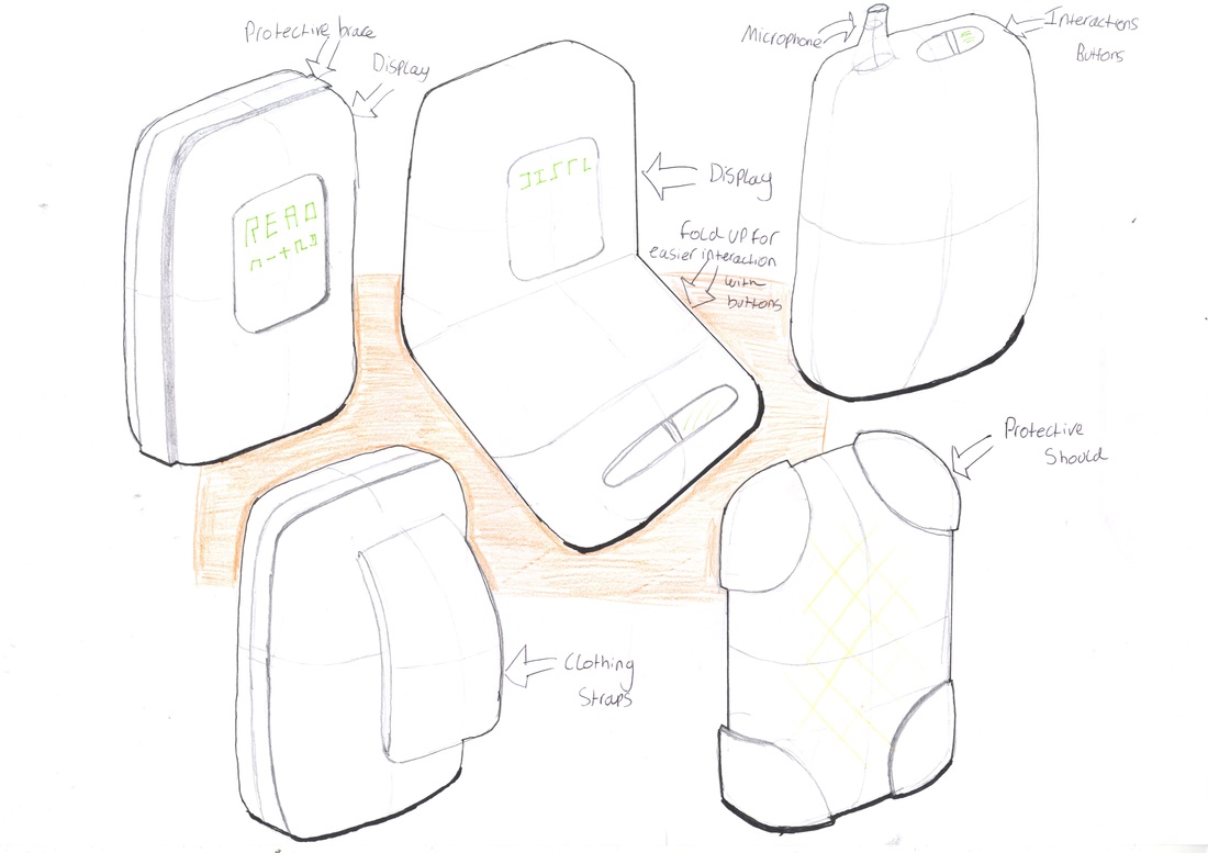 1100x777 Shark Mate, Watersports Walkie Talkie - Walkie Talkie Sketch