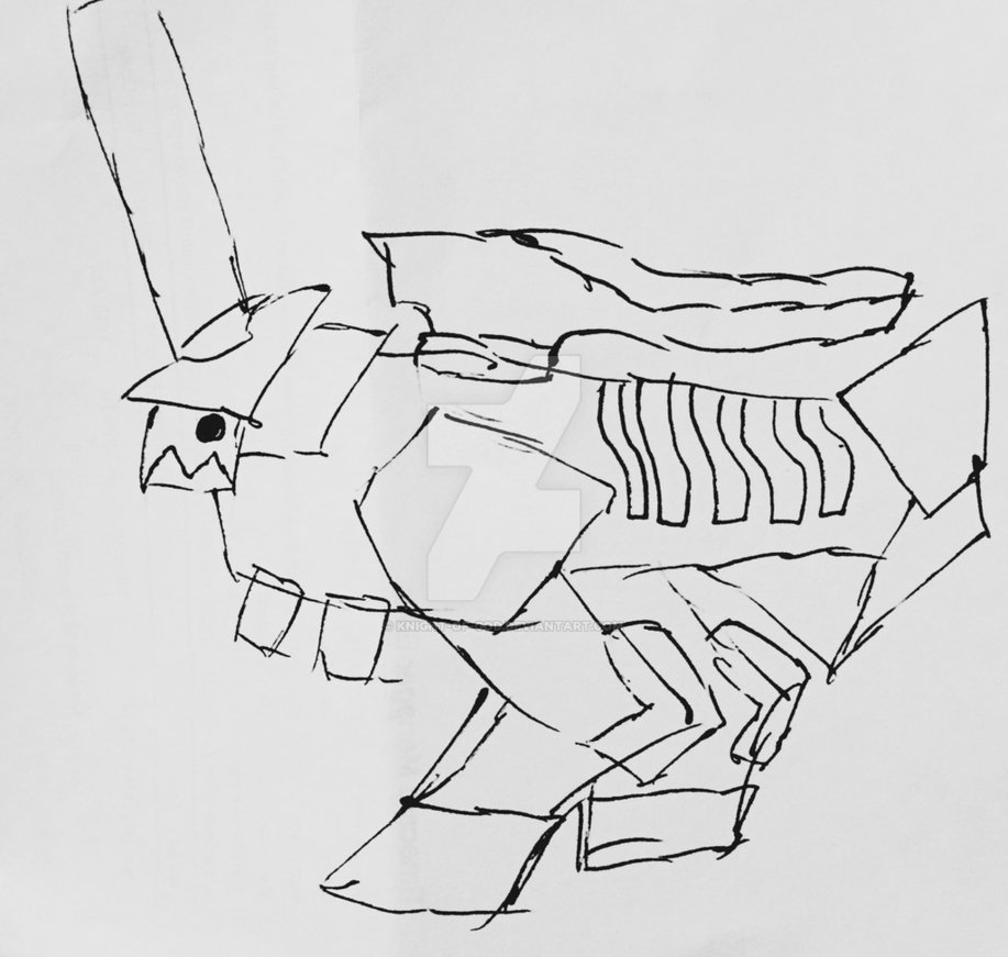 917x871 Walkie Talkie Transformer By Knight Of God - Walkie Talkie Sketch