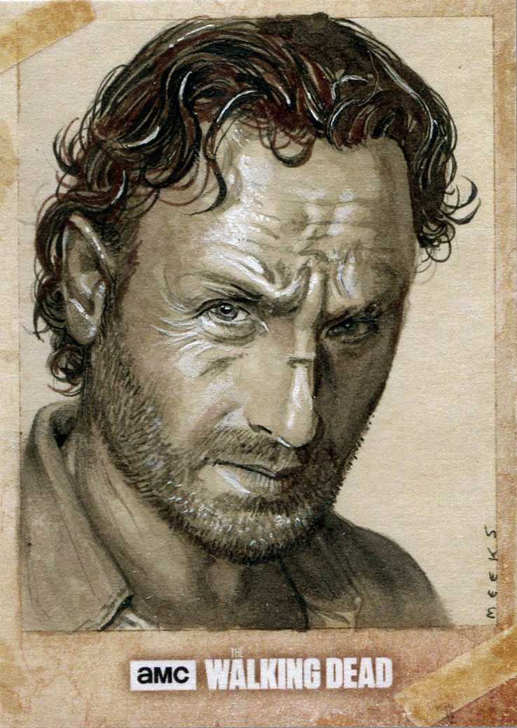 Walking Dead Sketches at PaintingValley.com | Explore collection of ...