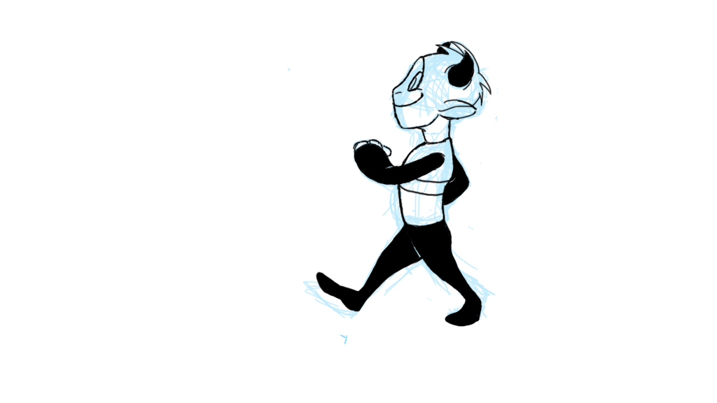 1024x576 The Starving Animator . Walking Sketch - Walking Sketch