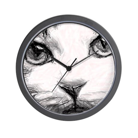 460x460 Pencil Sketches Wall Clocks - Wall Clock Sketch